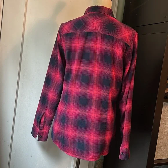 Eddie Bauer M Plaid Shirt - Picture 2 of 10